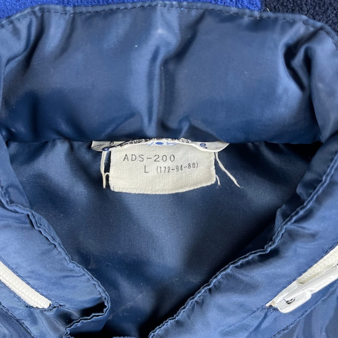 80s adidas 데상트 나일론 빈티지 바람막이(실측확인) 상품이미지4