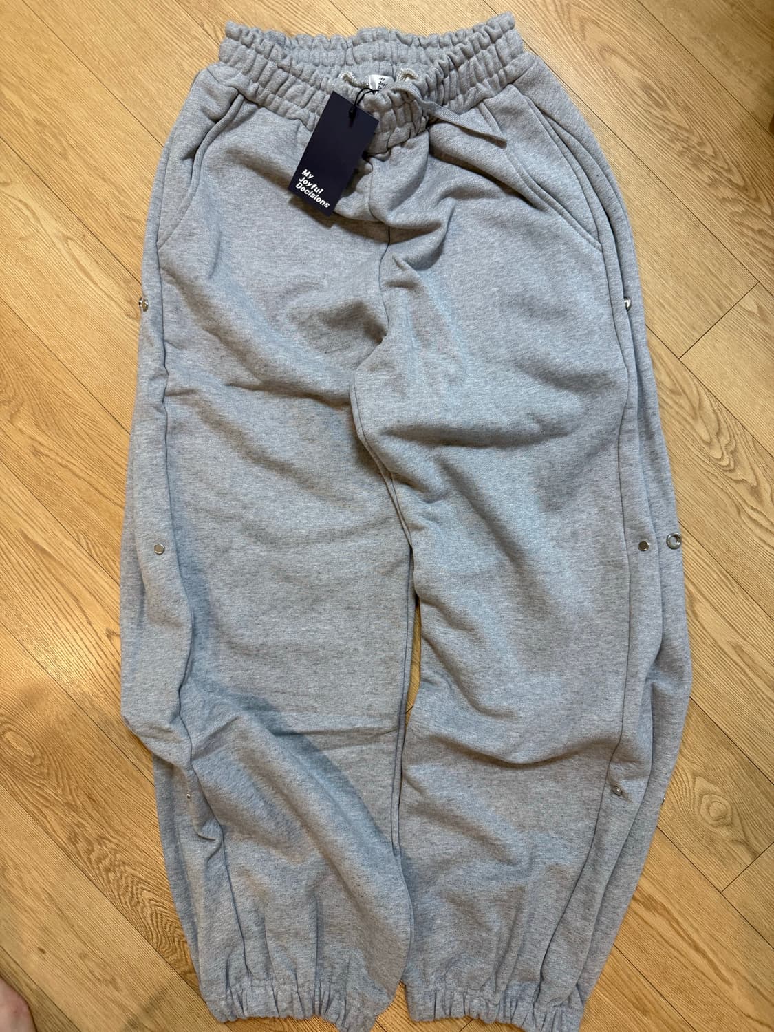 mjd 헤비 스웻 그레이-M 택째 새상품 상품이미지1