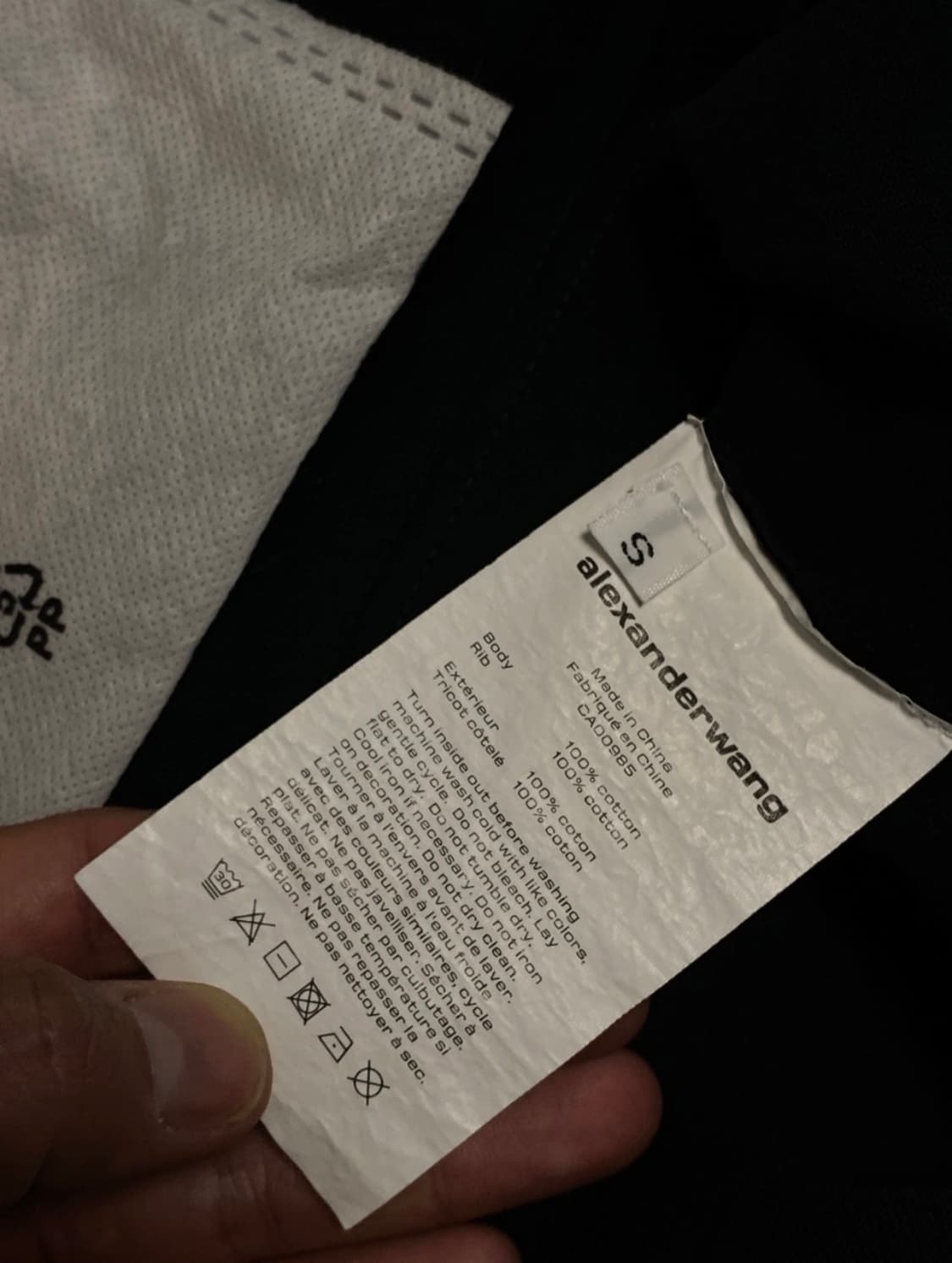 알랙산더왕 티셔츠 S 상품이미지4