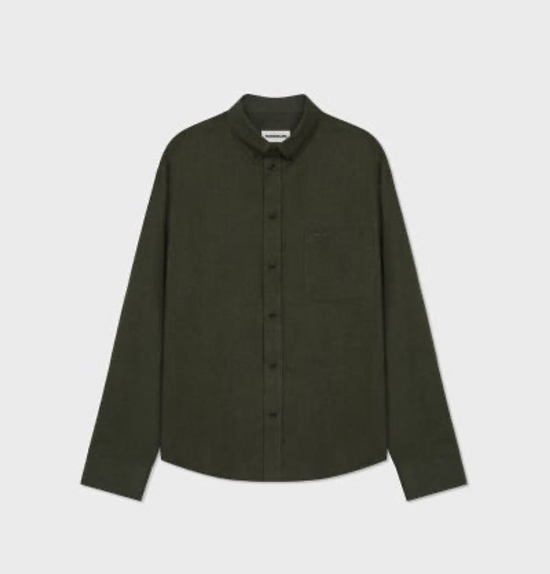 [M]구민성 체크셔츠 , 그린 상품이미지1