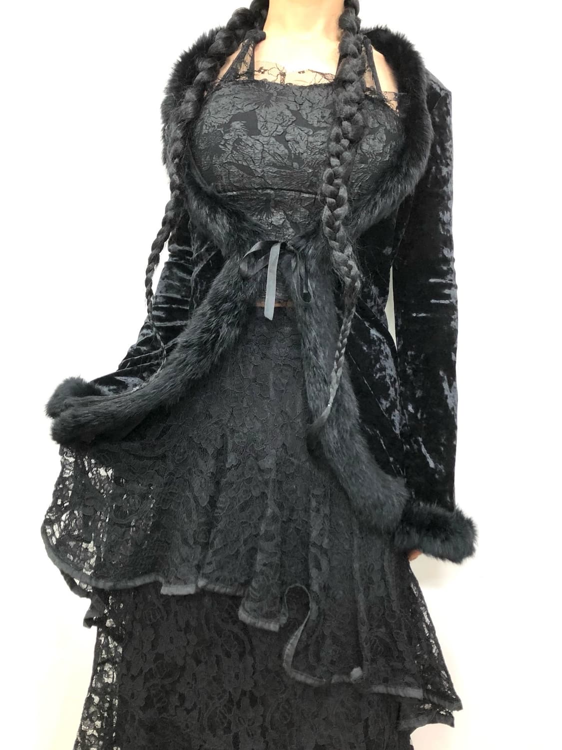 black gothic fairy coordi set 상품이미지2