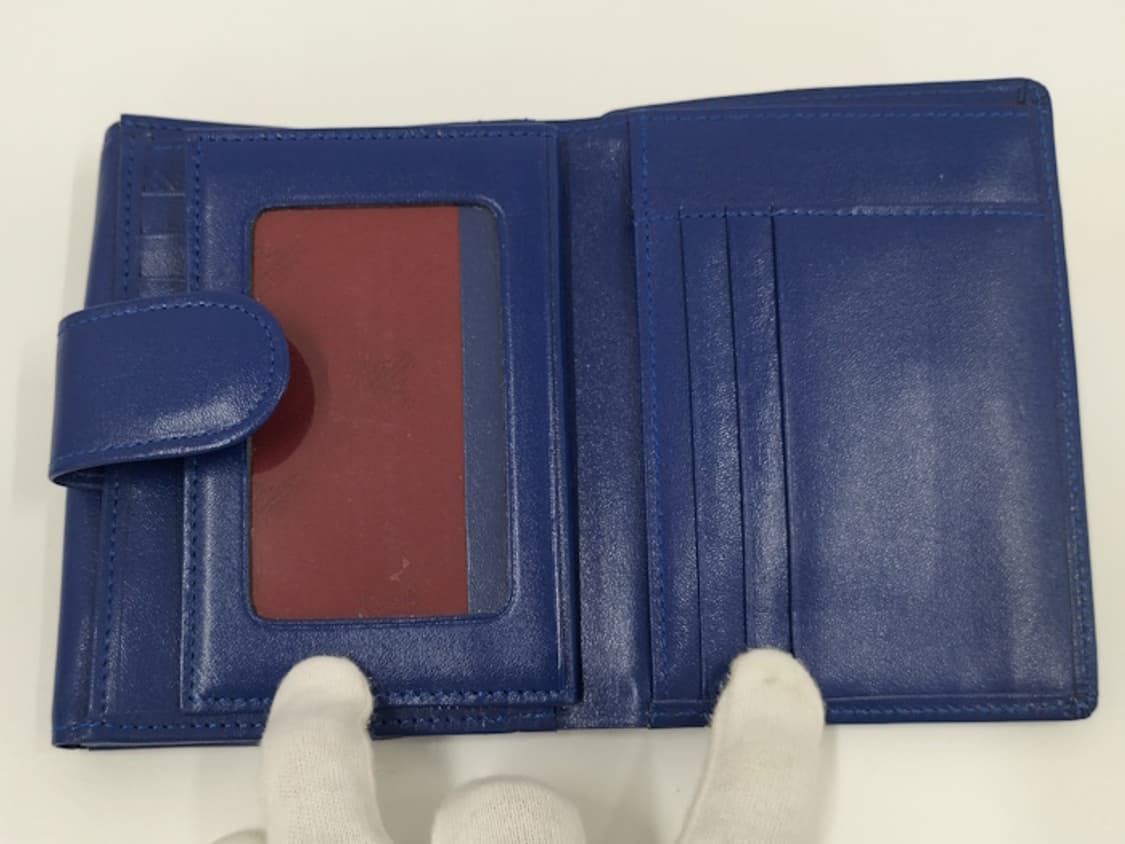 비비안 웨스트우드 가죽 지갑 블루 상품이미지2