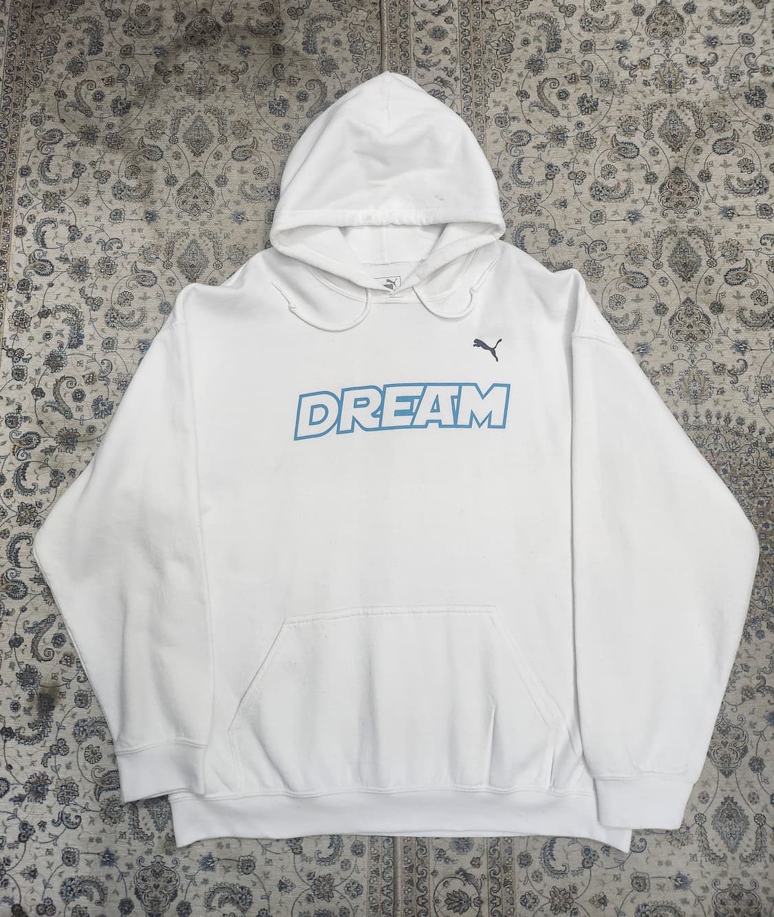 PUMA 푸마 DREAM 화이트 후드티 XL 상품이미지1