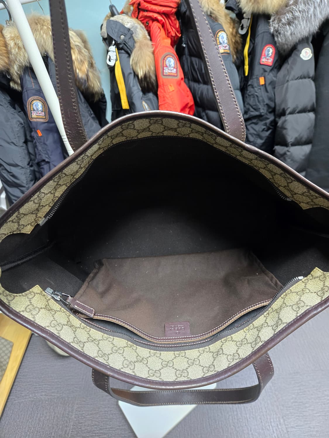 [특가][정품] 구찌 시그니처 토트백 상품이미지5