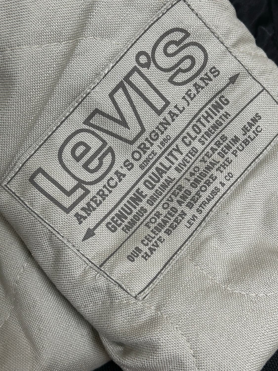 리바이스 USA 블랙 MA-1 붐버 자켓 상품이미지7