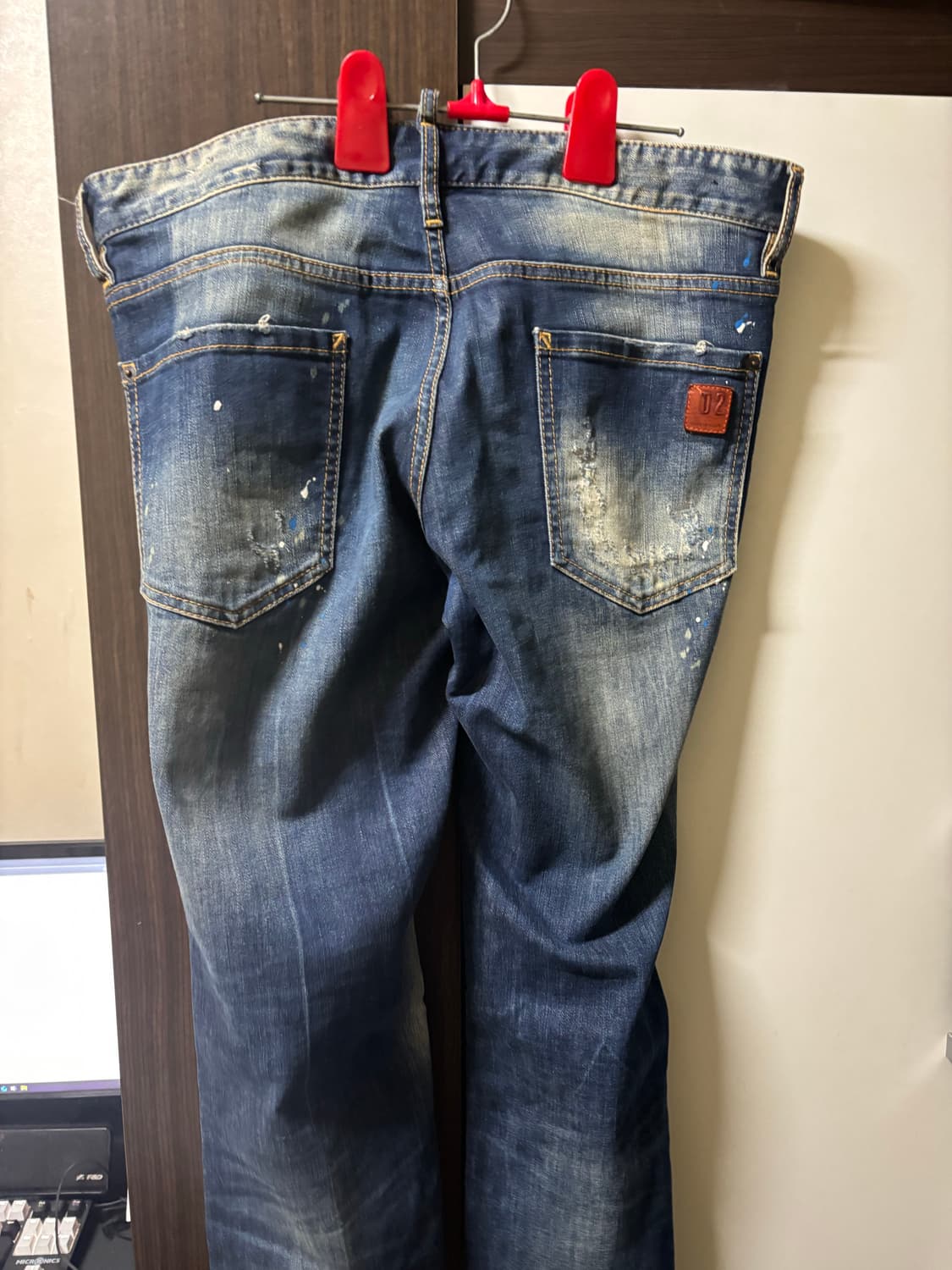 디스퀘어드2 페인팅워싱 백화점판 상품이미지3