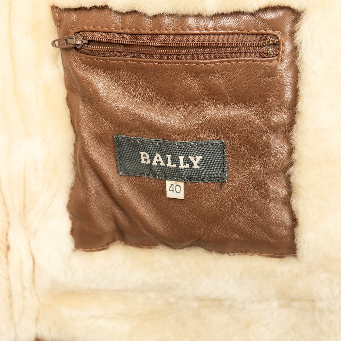 [105] 80s 발리 BALLY 스웨이드 시어링 코트 무스탕  상품이미지6