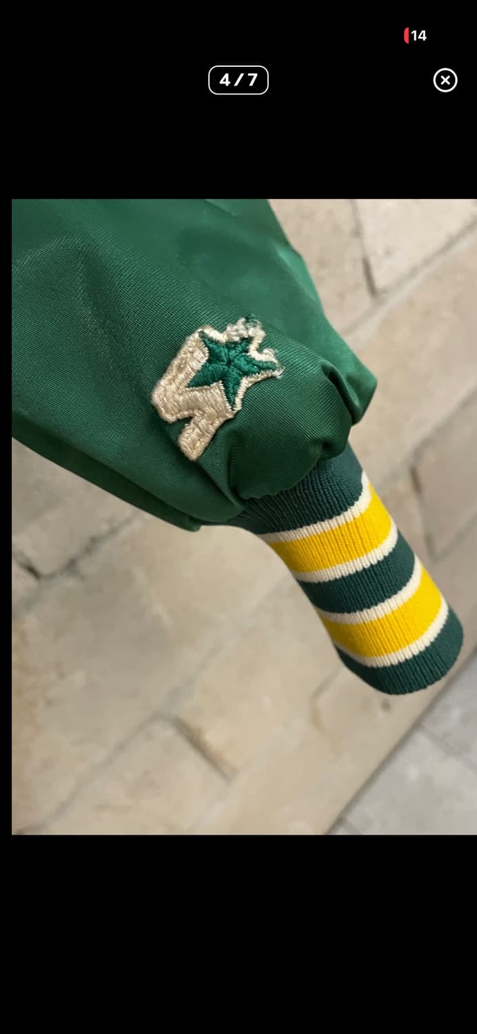 스타터 MLB 오클랜드 시티 자켓 상품이미지4