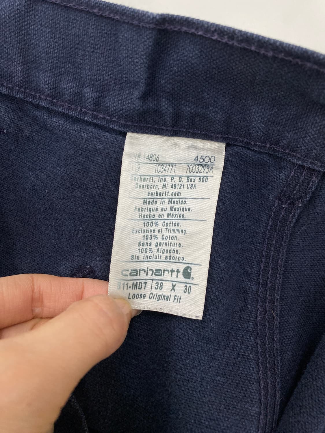 칼하트 더티 프린트 카펜더 팬츠 [B11] 상품이미지9