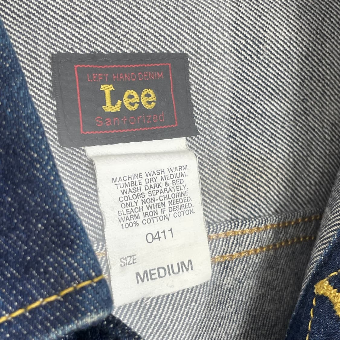 Lee 데님 청 트러커 자켓 웨스터너 상품이미지3