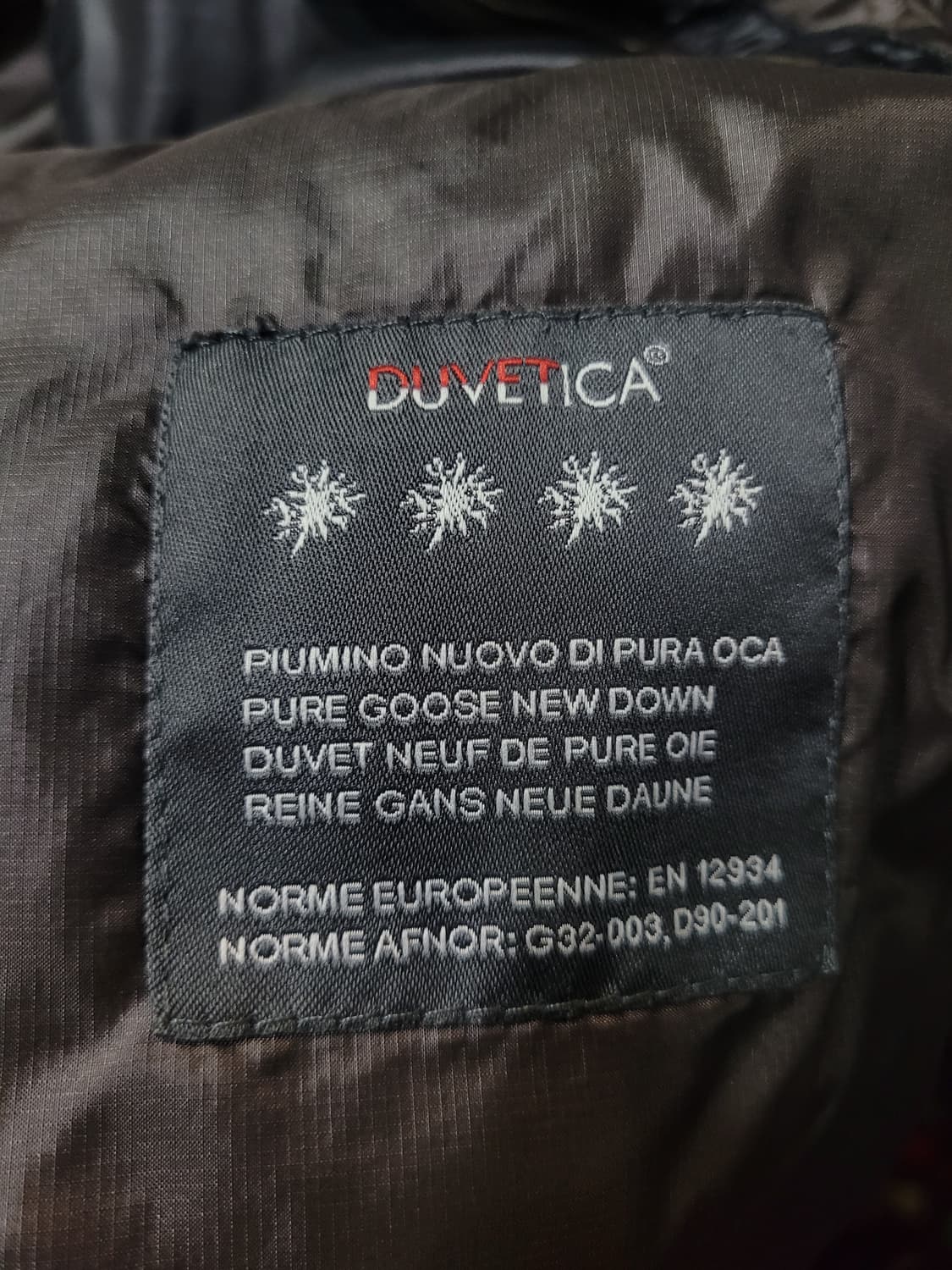 DUVETICA 듀베티카 빈티지 다운 숏패딩 자켓 상품이미지5