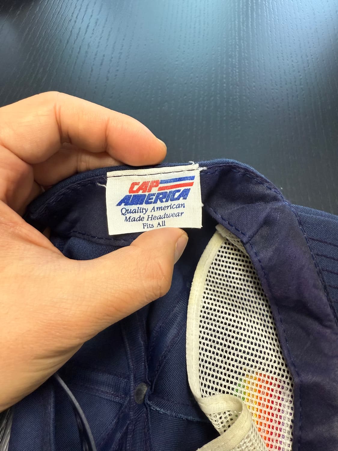 80s 빈티지 애플 볼캡 모자 상품이미지2