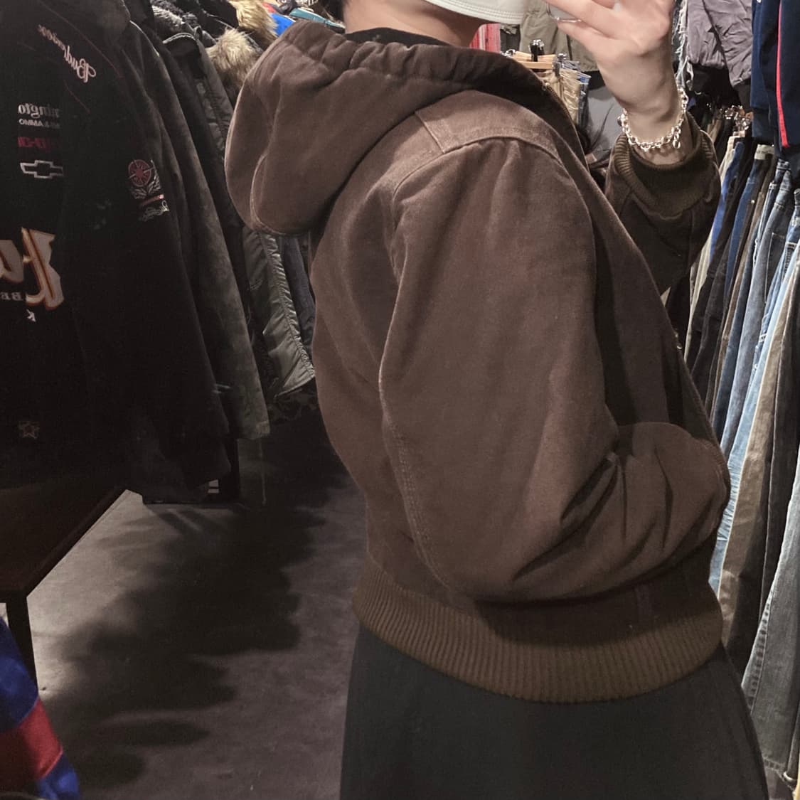 [IM] 칼하트 크롭 워크자켓 브라운 상품이미지6