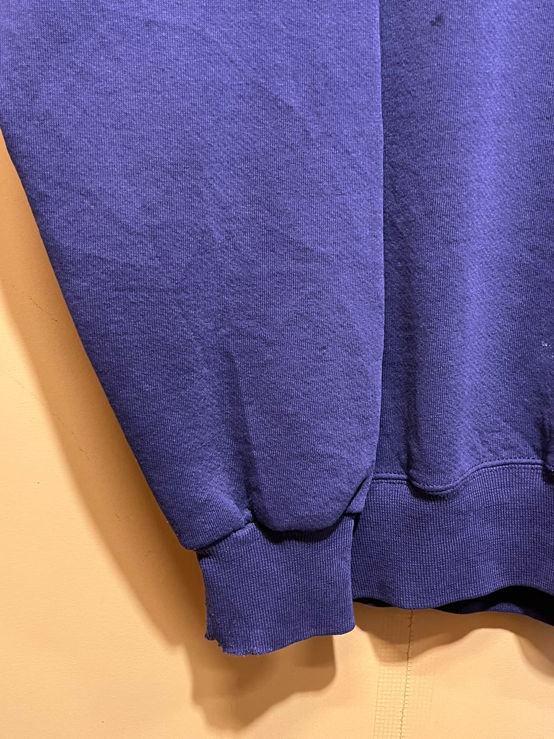 90's [XL] 러셀 애슬레틱 무지 스웻셔츠 퍼플 크루넥 빈티지 상품이미지6