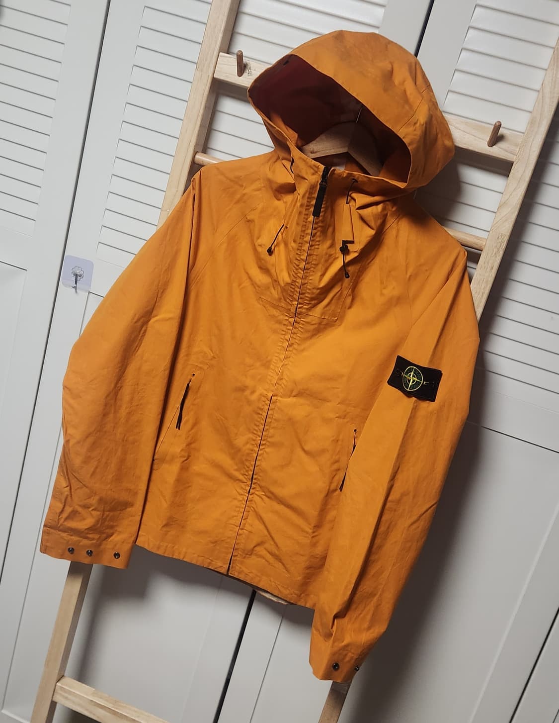스톤아일랜드 00s 오렌지 후드 자켓 상품이미지3