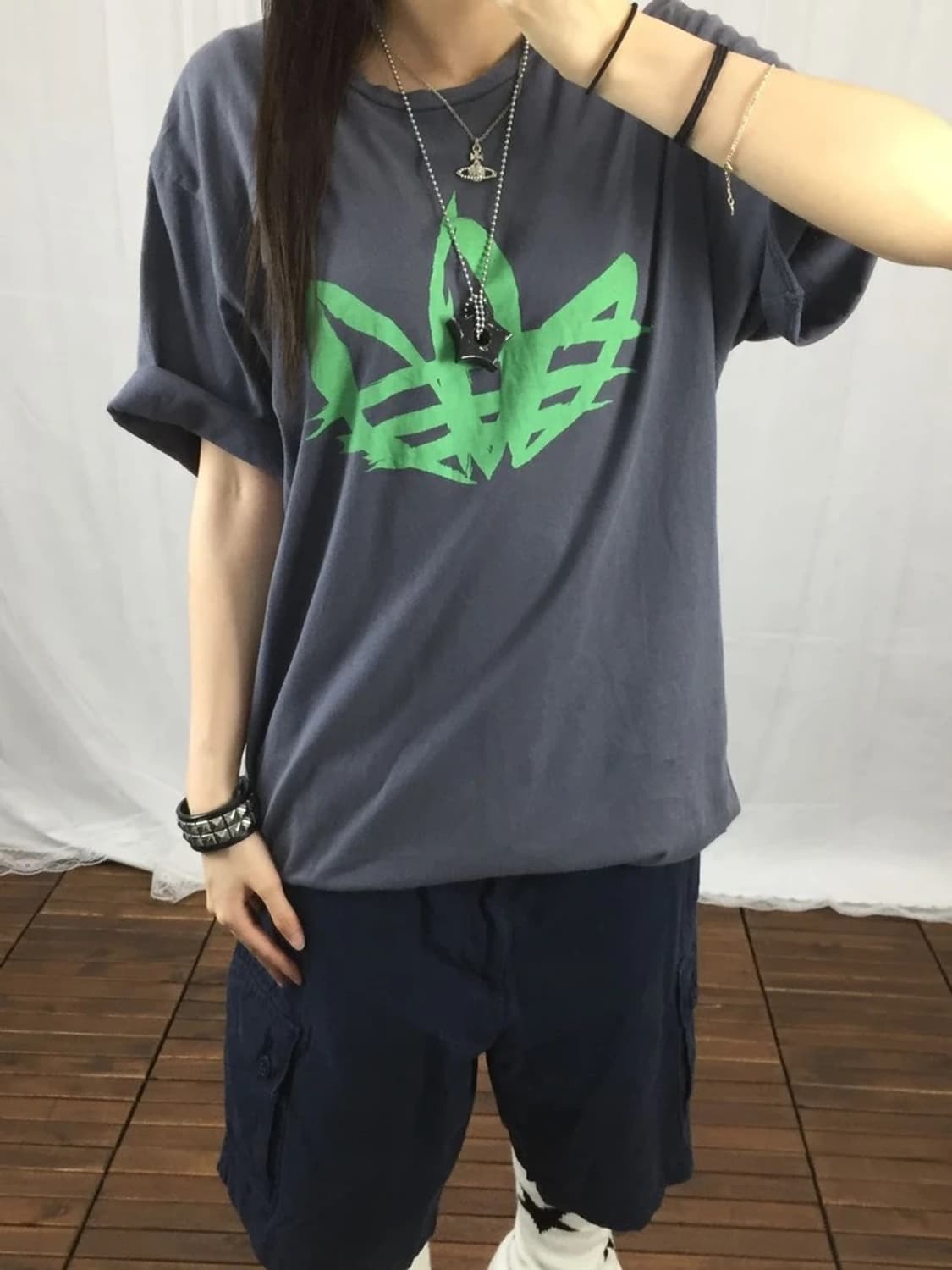 Adidas Originals Green Trefoil Tee 상품이미지2