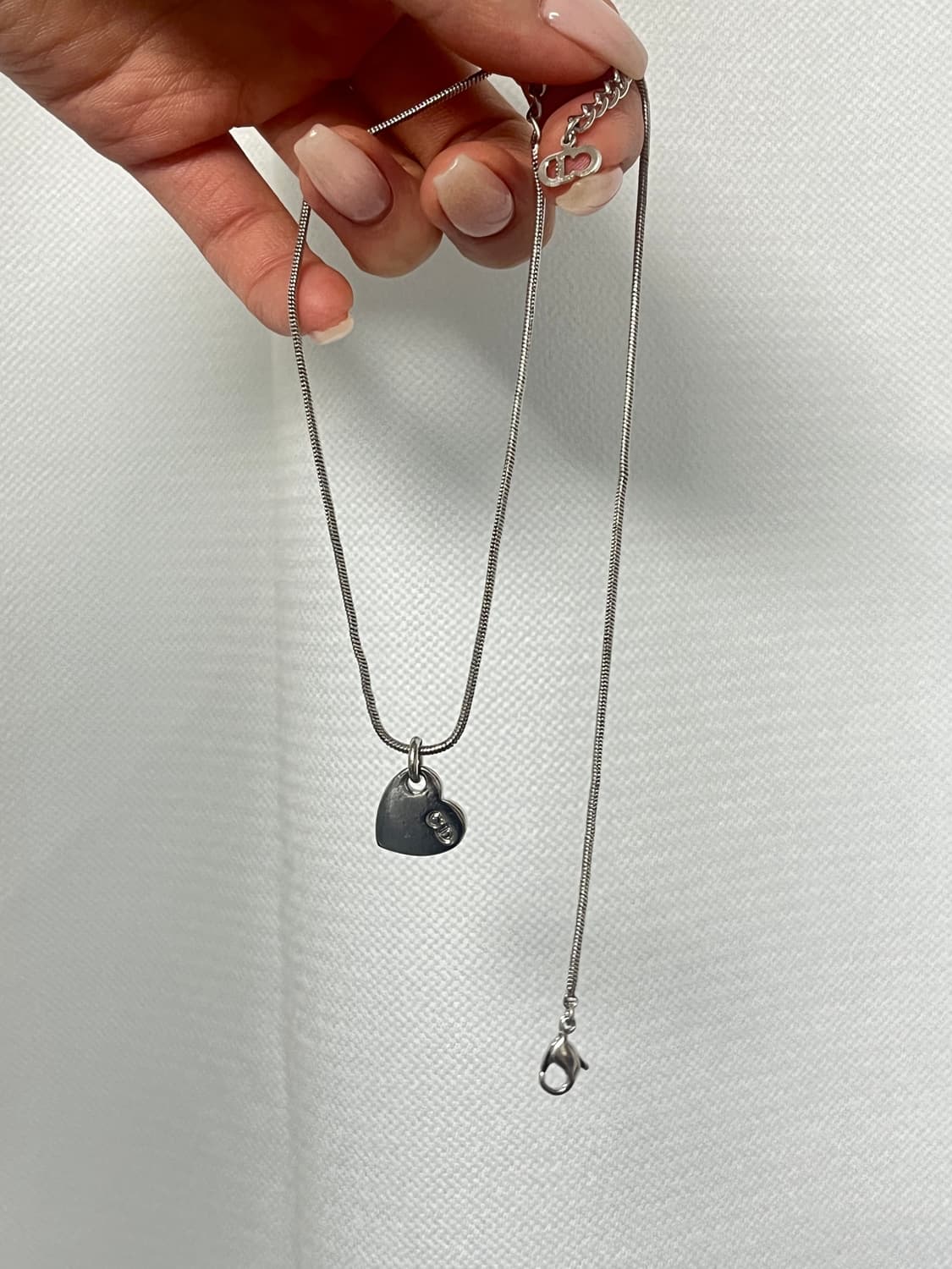 디올 하트 목걸이 상품이미지3