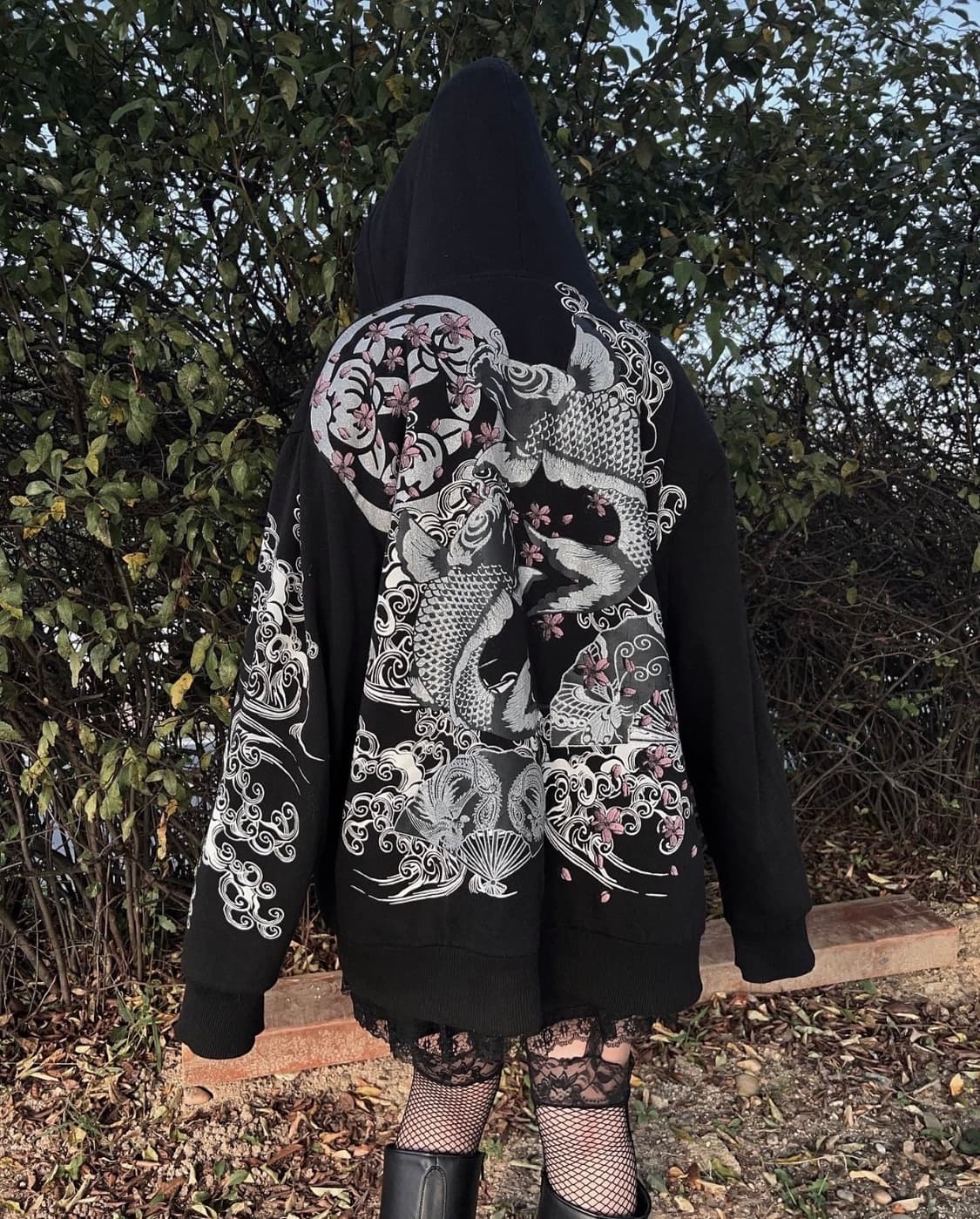 Oriental Hoodie Zip-up 상품이미지1