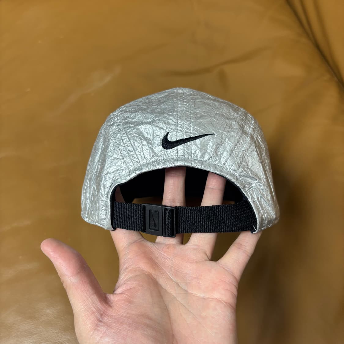 Nike 나이키 마스랜딩 헤리티지 실버 캠프캡 모자 (Silver) 상품이미지8