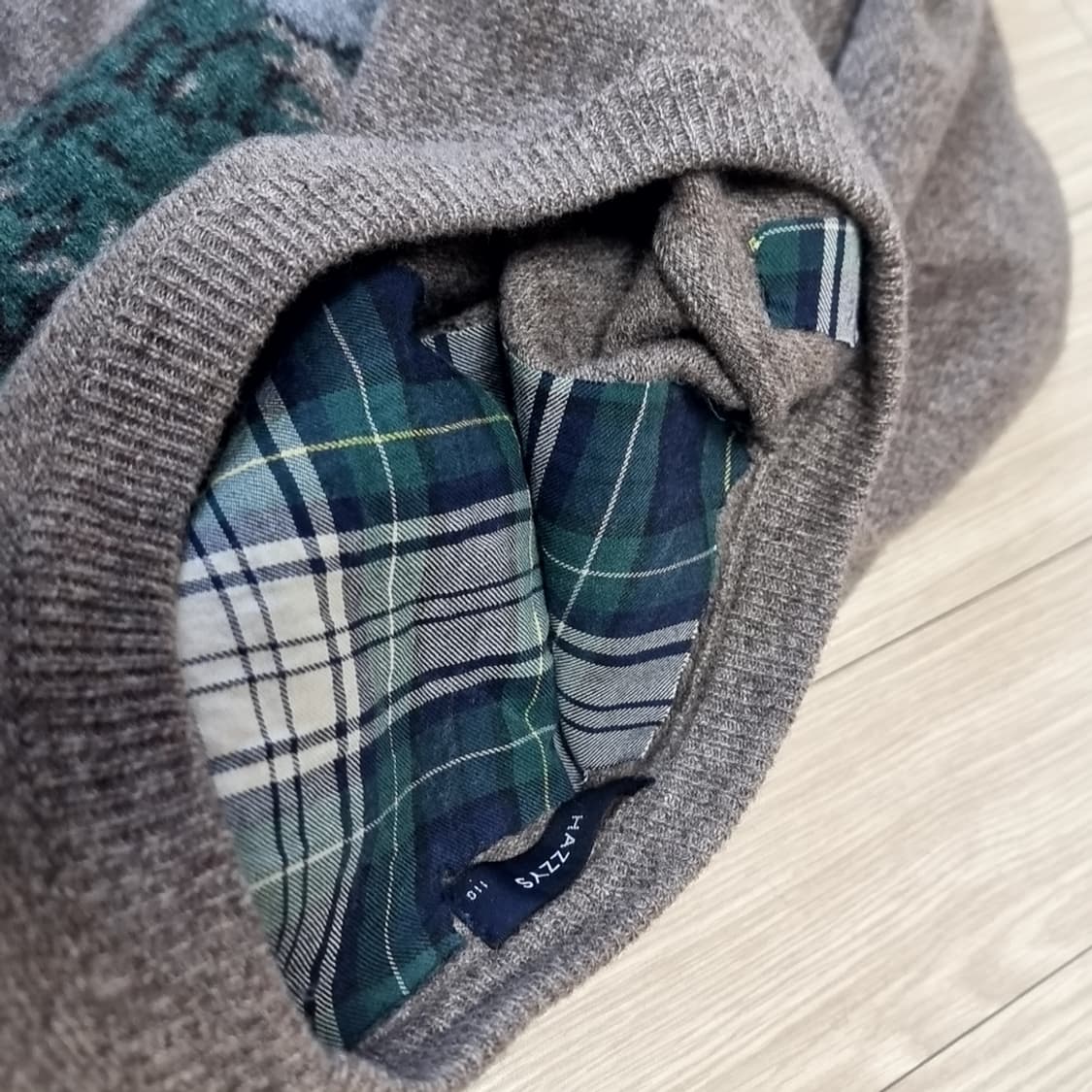 헤지스 캠핑 패턴 니트 스웨터(100-105) 상품이미지7