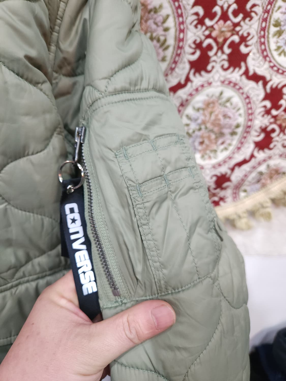 컨버스 패드 봄버  ma1 항공점퍼 상품이미지3