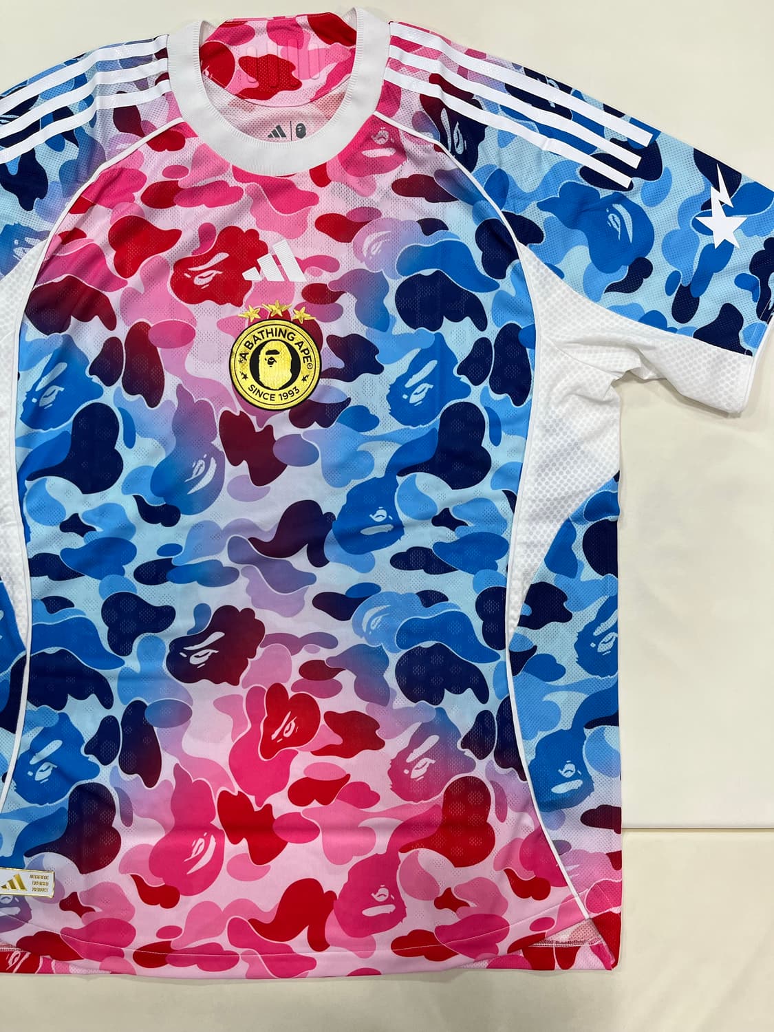 아디다스 X 베이프 FB 저지 (새제품) 상품이미지5