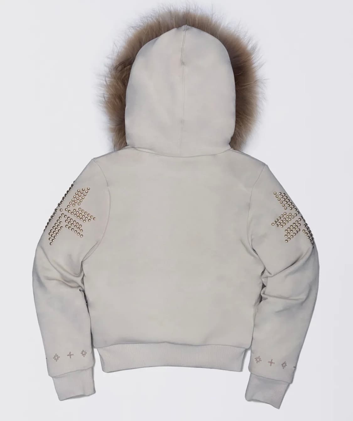 스컬프터 퍼 트리밍 후드집업 상품이미지3