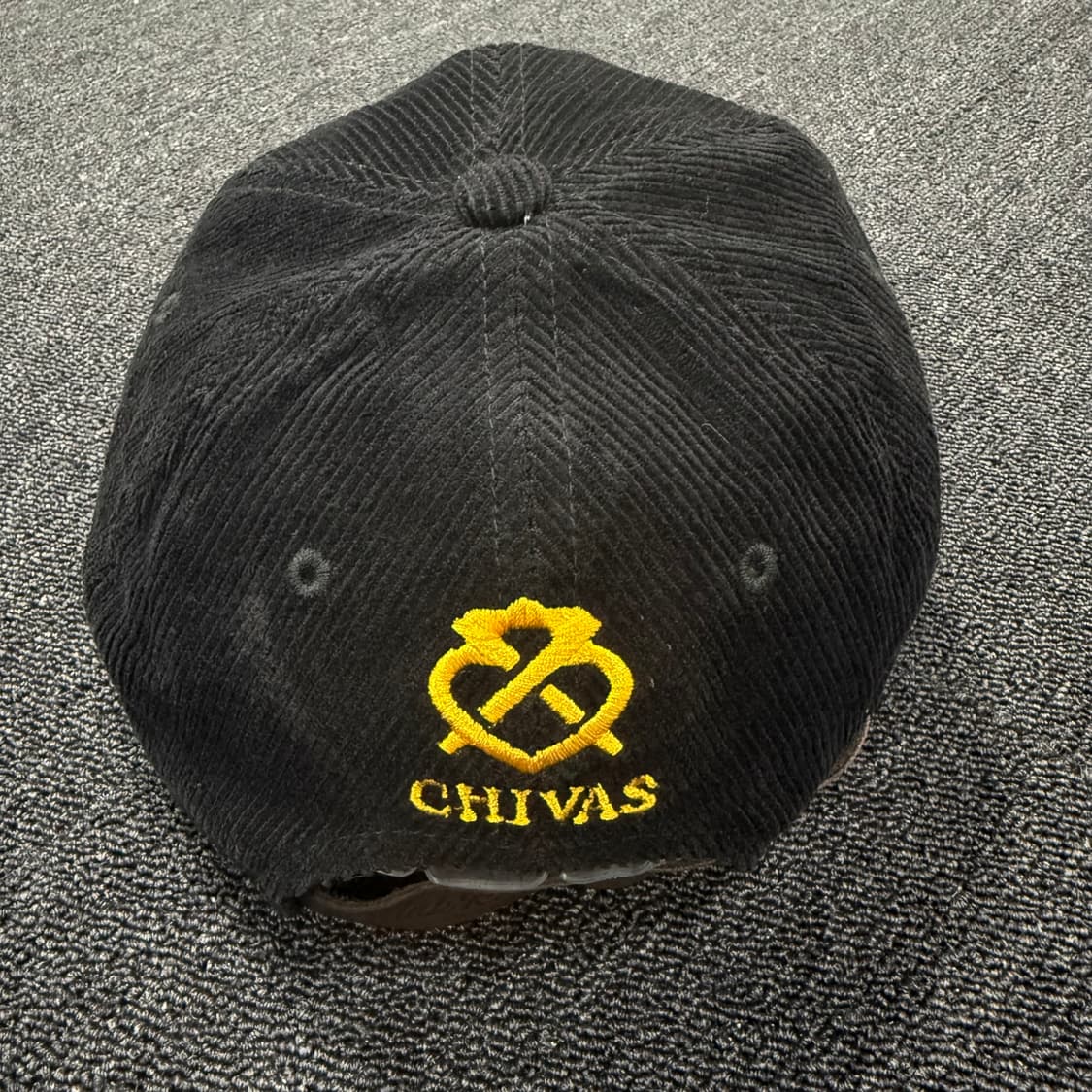 다크룸x시바스리갈 콜라보 코듀로이 볼캡 상품이미지4