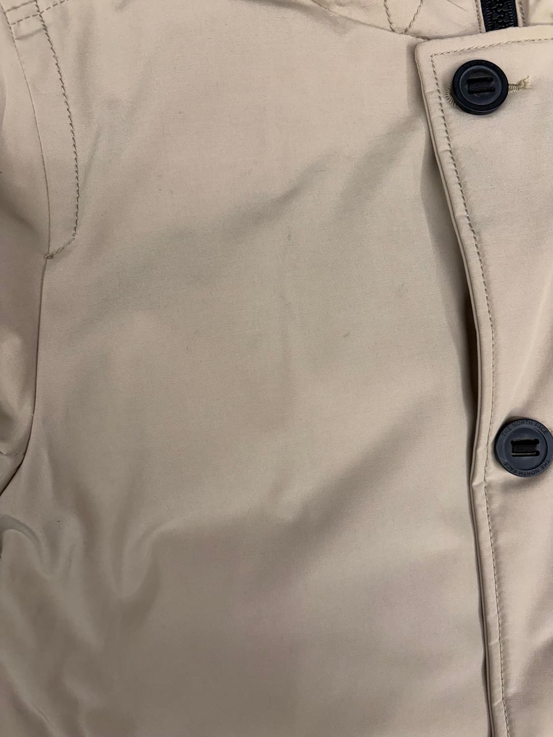 [95] 노스페이스 베이지색 패딩 상품이미지2