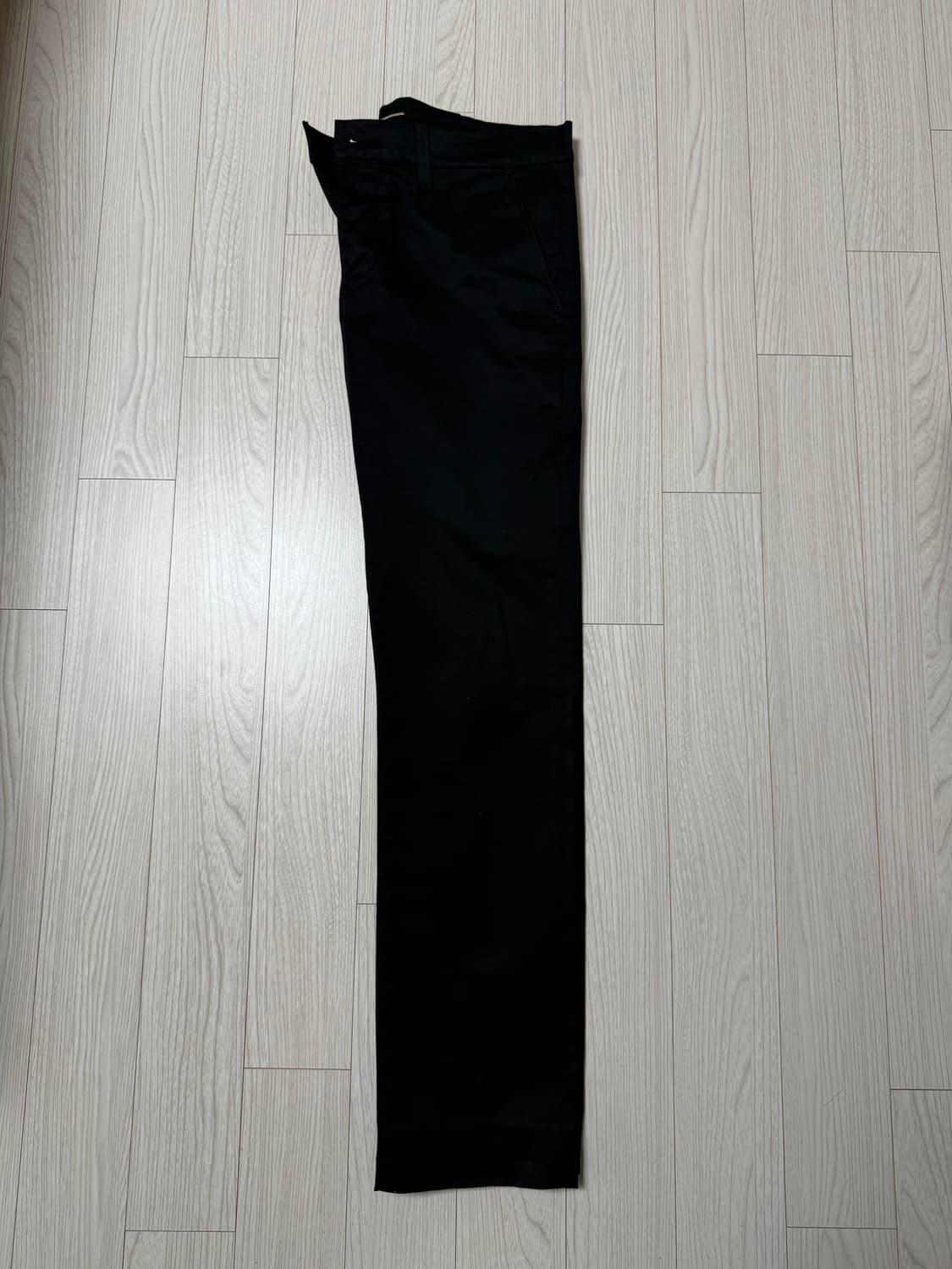 생로랑 블랙 면스키니 (미착용) 상품이미지3