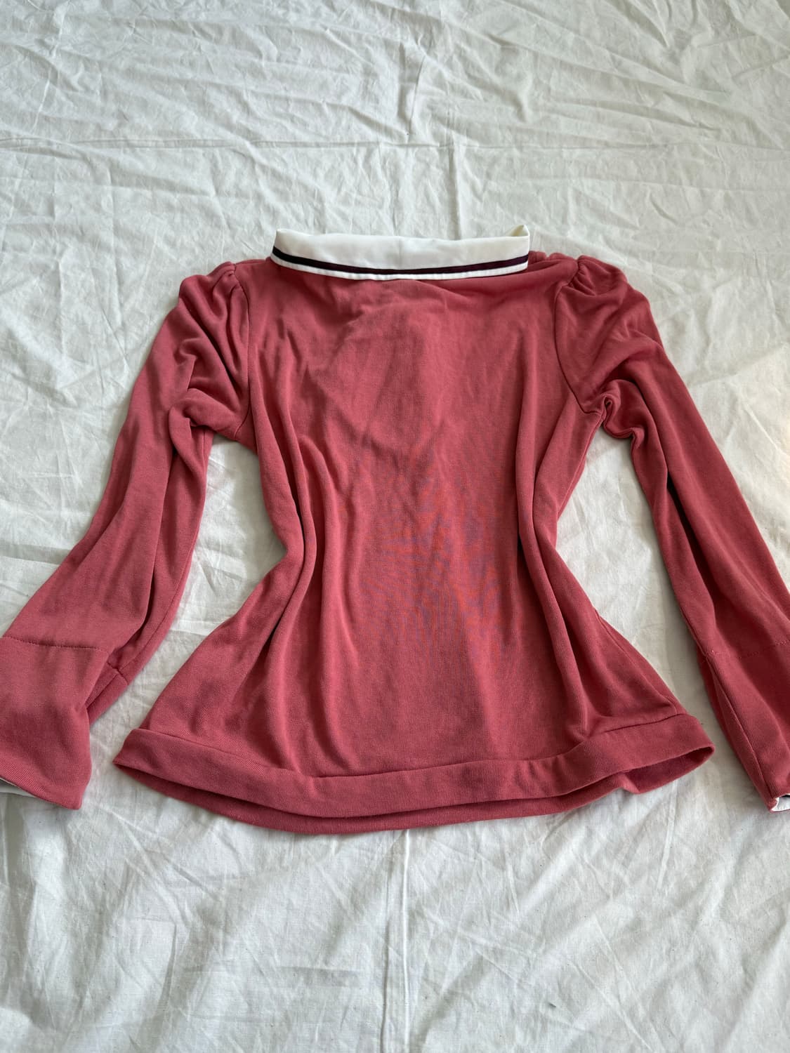 엑시즈팜 러블리 프레피 블라우스 상품이미지6