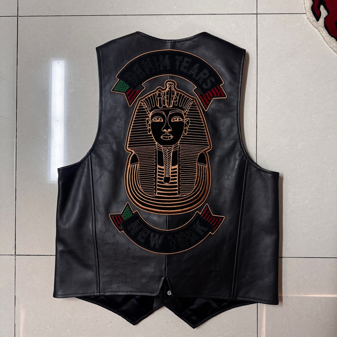 데님티어스 리바이스 레더 베스트 M 상품이미지1