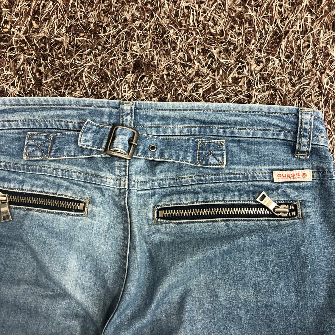 게스 USA 플레어 부츠컷 데님 팬츠 상품이미지4