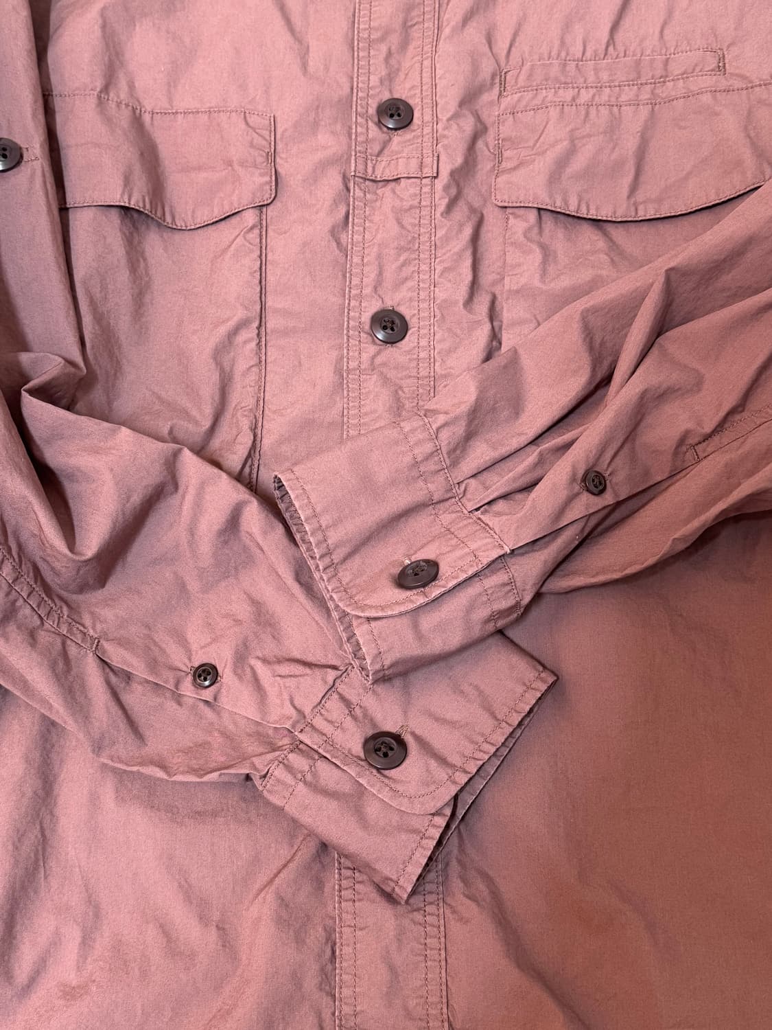 Uniqlo U 유니클로 유틸리티오버셔츠 브라운 상품이미지3