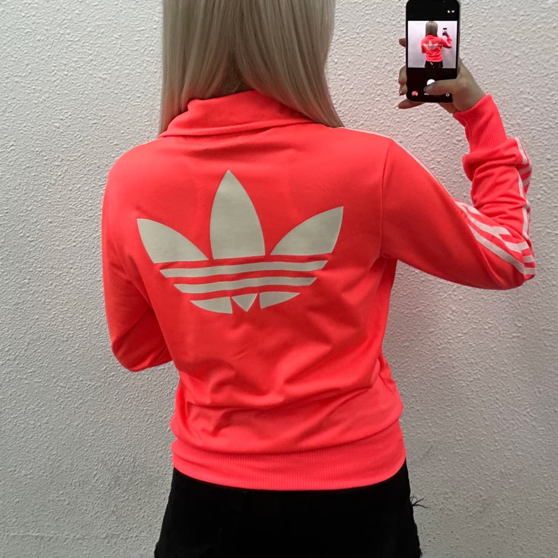 아디다스 파이어버드 화이트라인 네온 트랙탑 M 상품이미지3