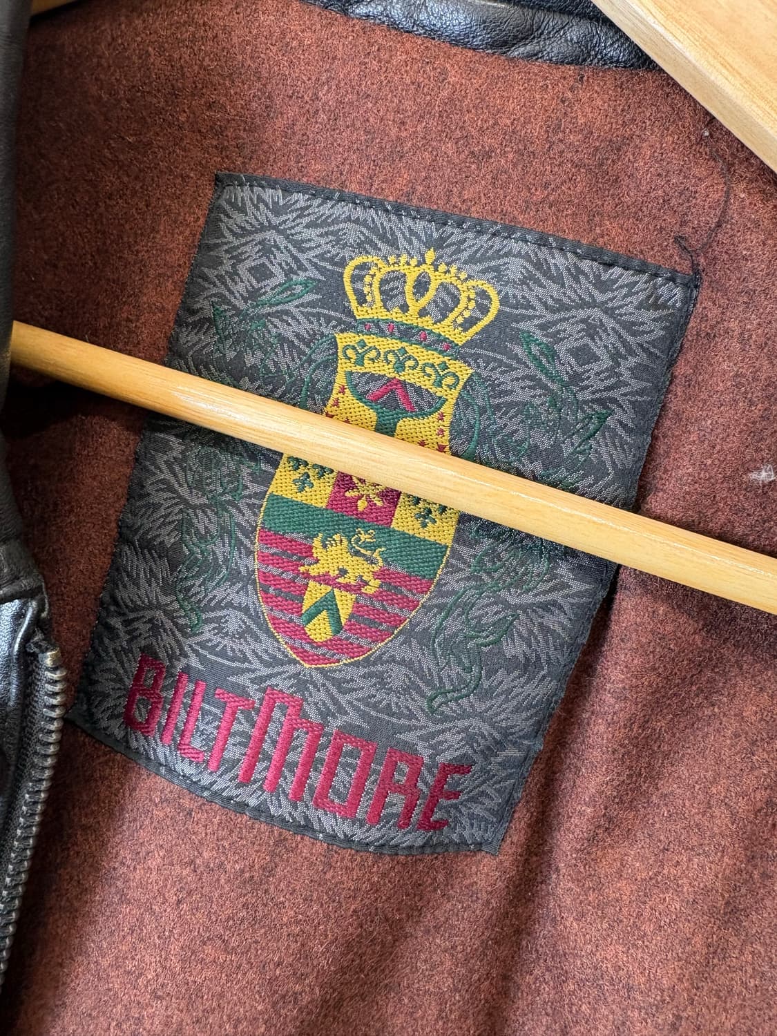 빈티지 양가죽 포켓 레더 봄버 자켓 상품이미지7