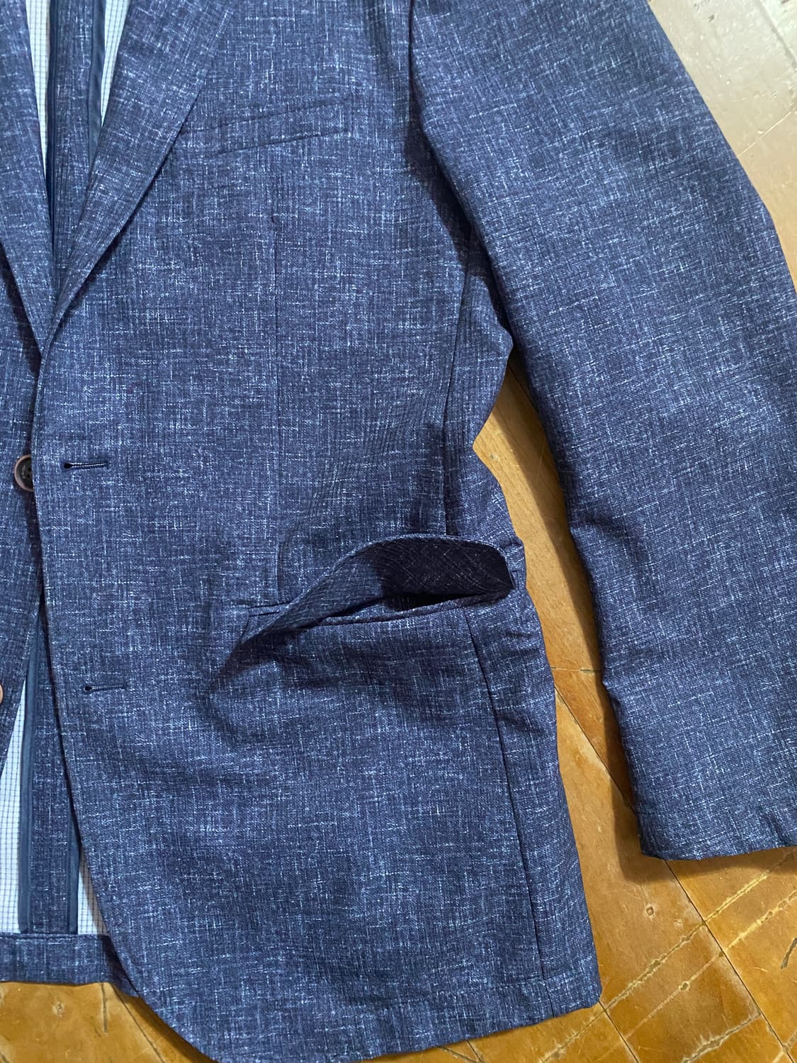 코오롱 GGIO2 여름 블루 자켓 105 (국내100) 상품이미지4