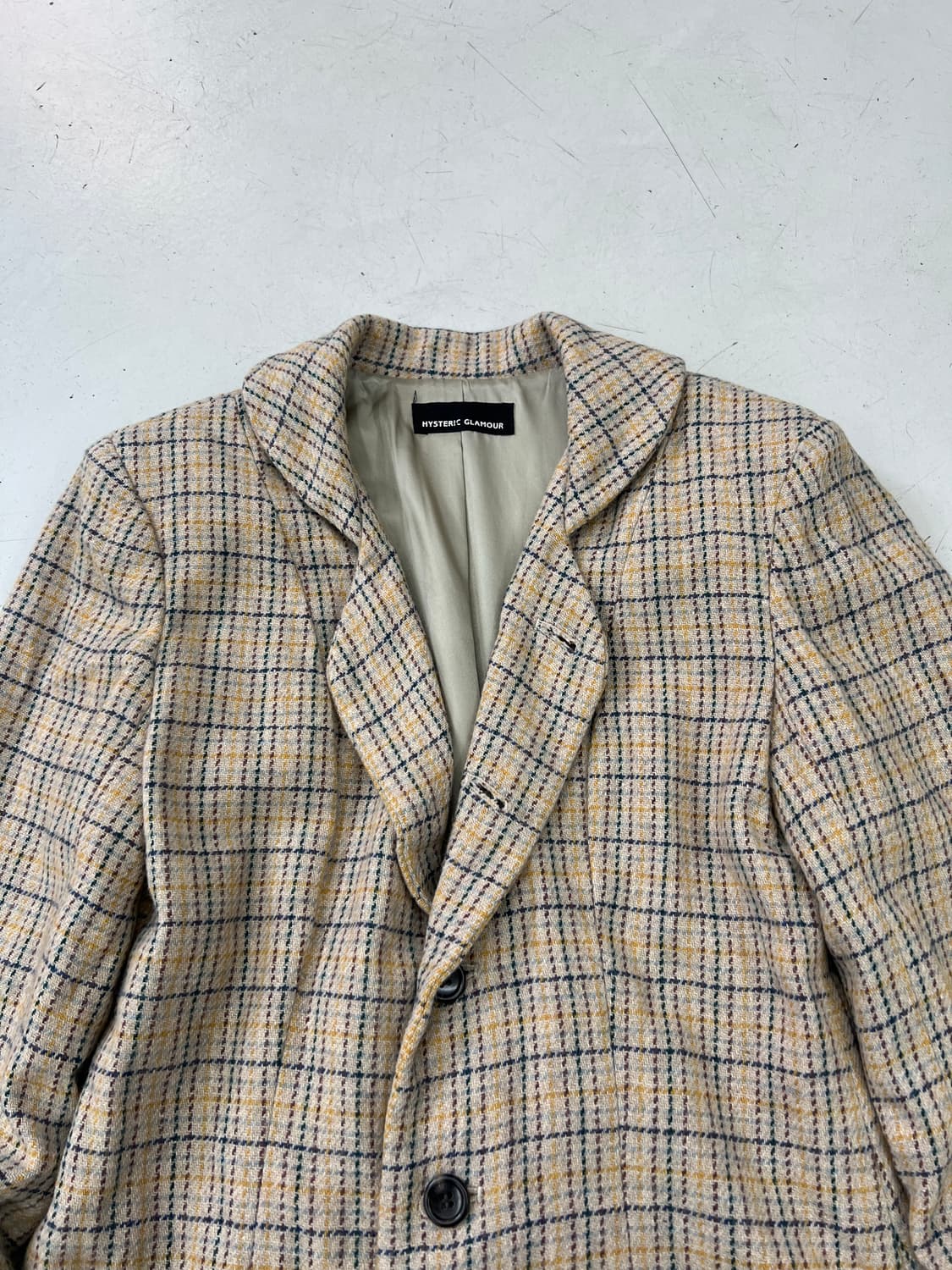 히스테릭글래머 체크자켓 상품이미지3