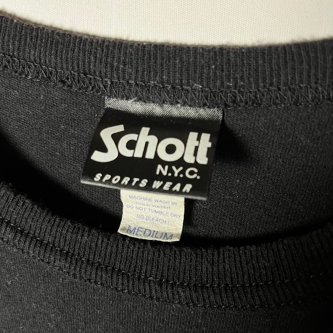 [Schott] 쇼트 체인스티치 반팔티셔츠 상품이미지5