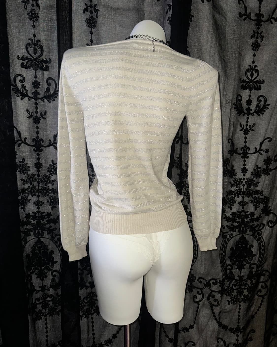 ribbon striped long-sleeve 상품이미지3