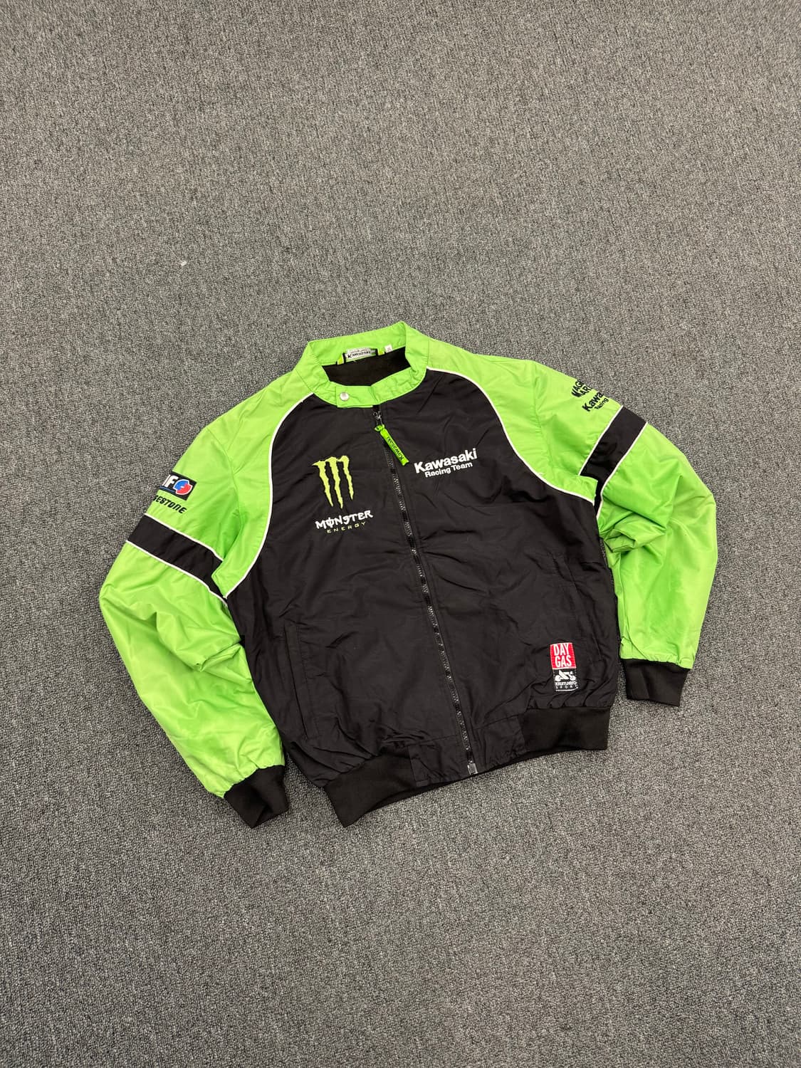 가와사키 빈티지 스포츠 바이커 자켓 상품이미지1