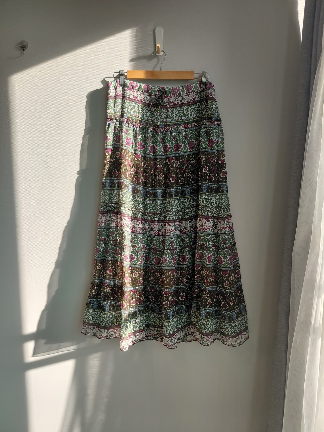 모리걸 딥 포레스트 롱 스커트 상품이미지1