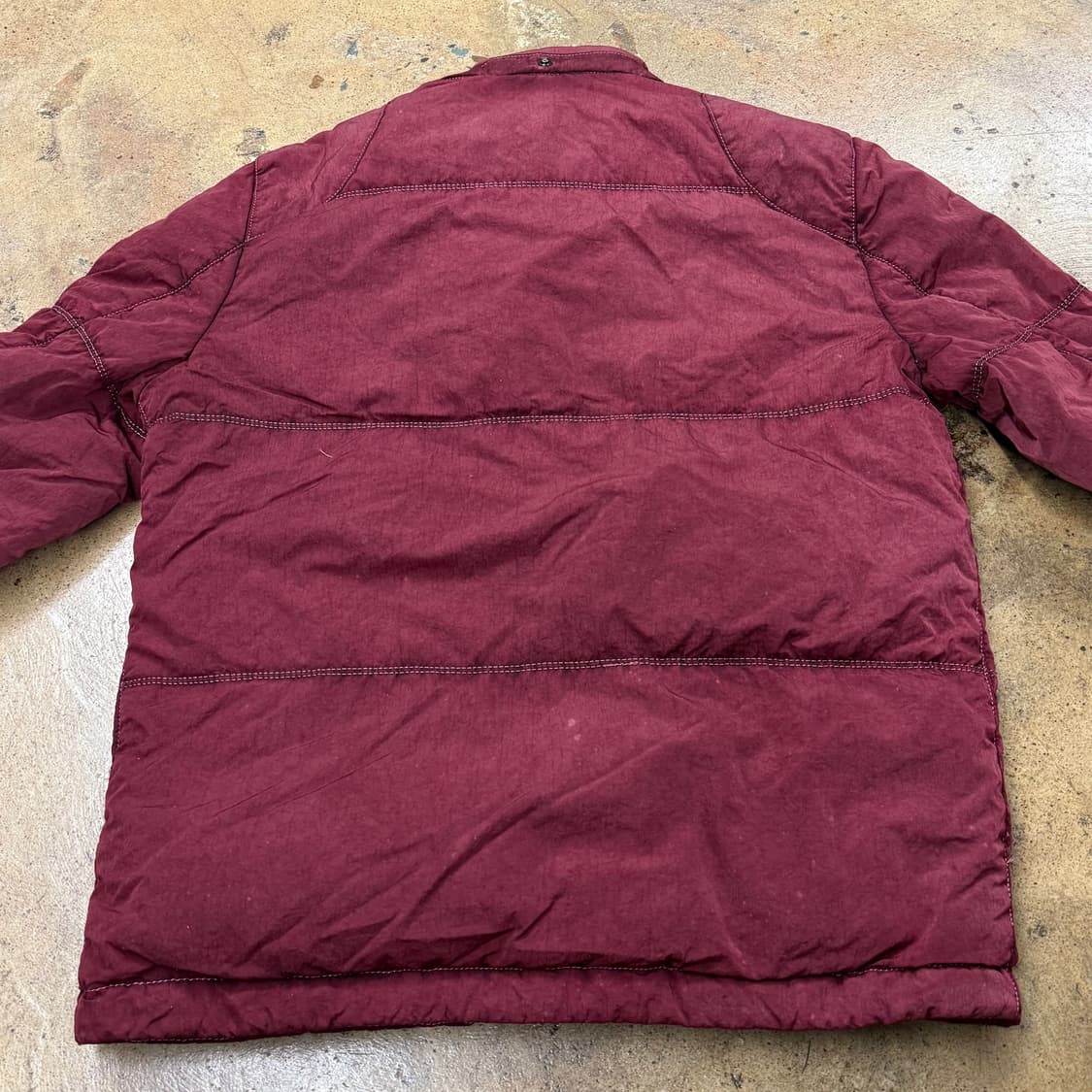 [정품/95] C.P. 컴퍼니 버건디 패딩 자켓 b18 상품이미지4