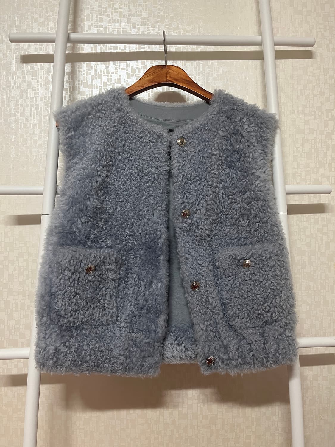 마쥬 리얼양털 조끼 상품이미지10