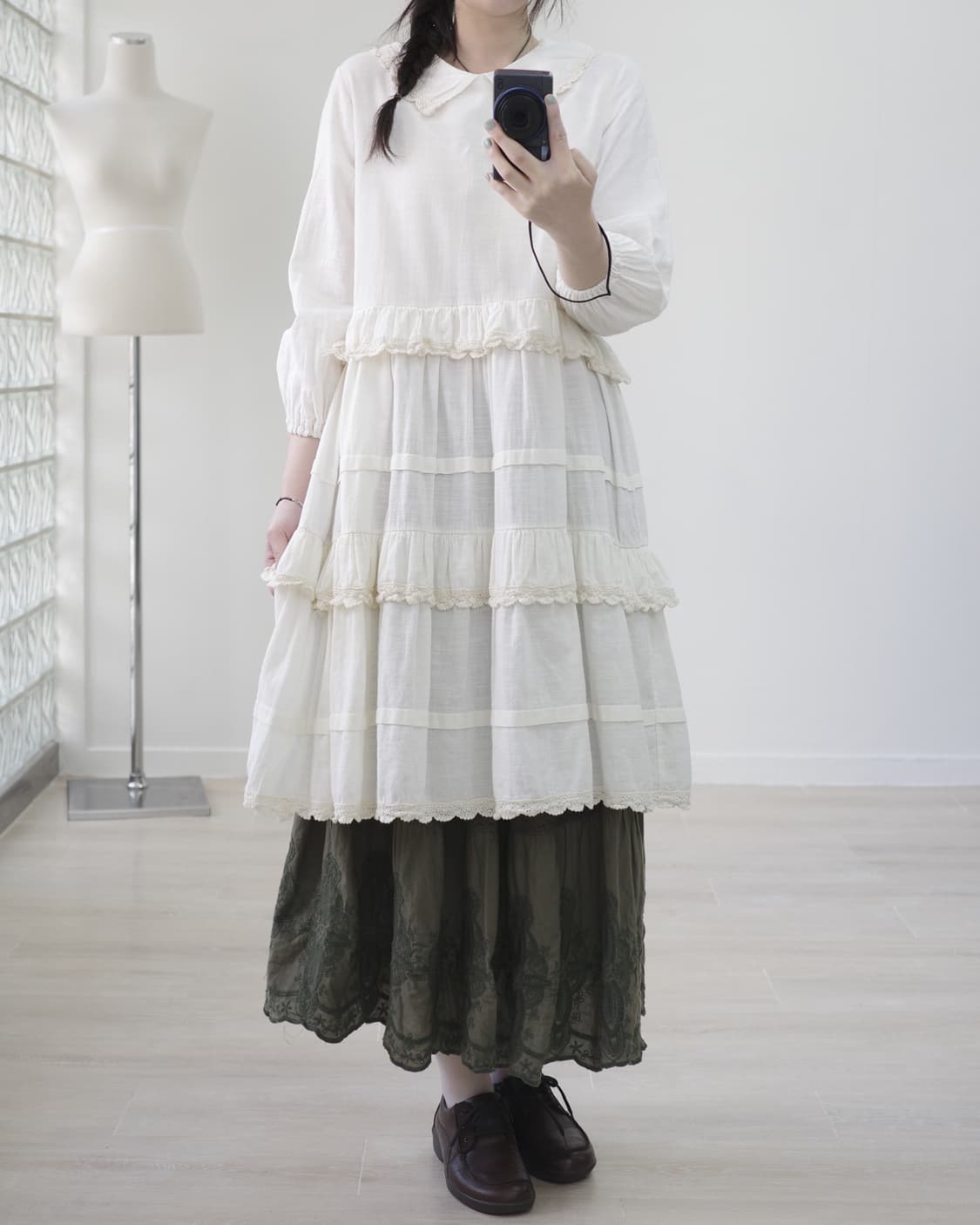 Kangkang ivory one-piece 상품이미지1