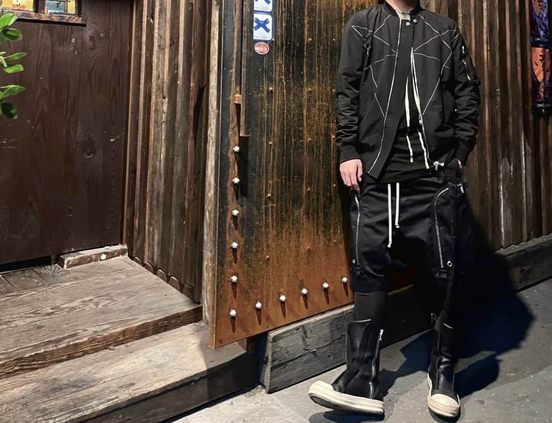 릭오웬스 14SS 롱라몬즈 부츠 블랙 LGEP 상품이미지9