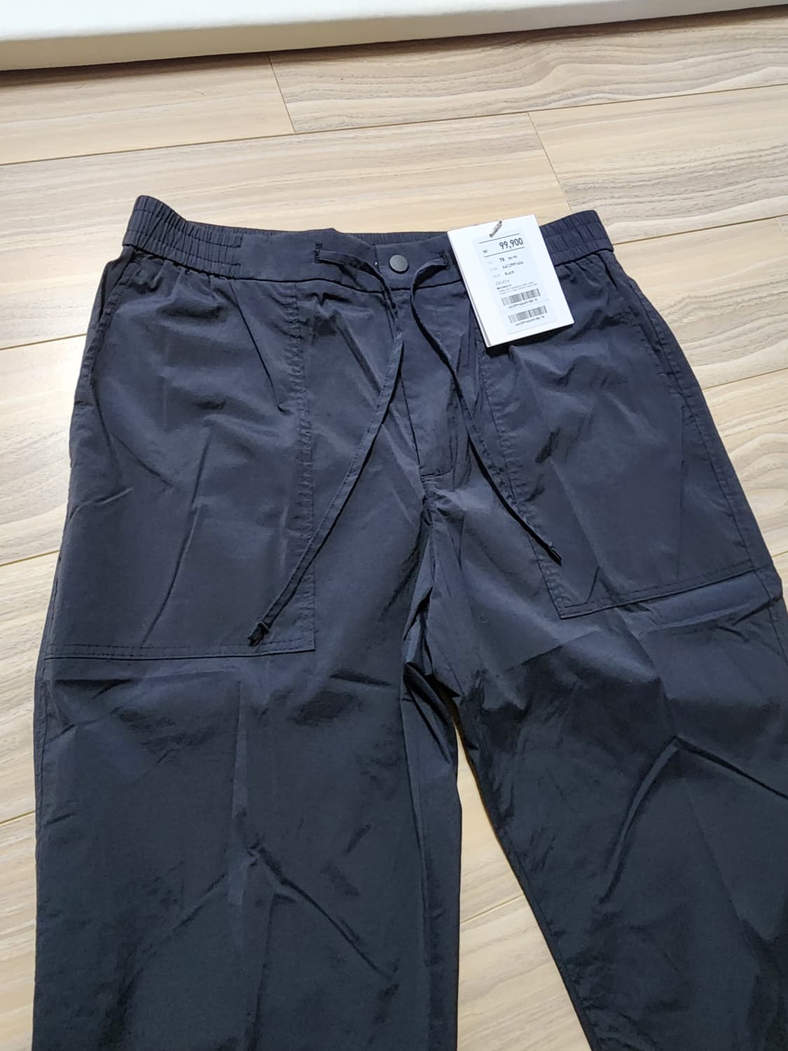 지오지아밴딩팬츠바지블랙 상품이미지2