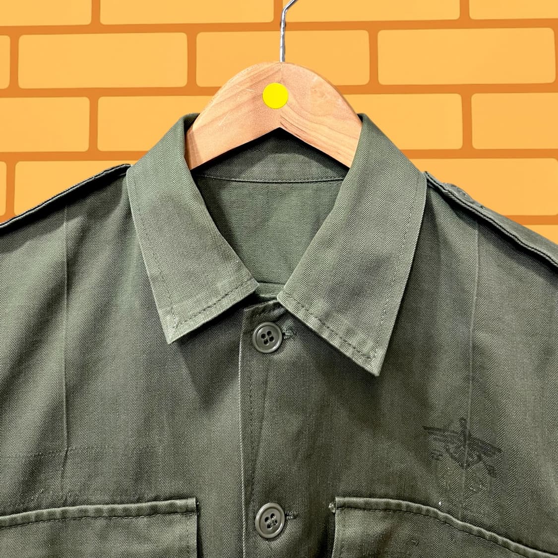 밀리터리 셔츠 (M) 상품이미지2