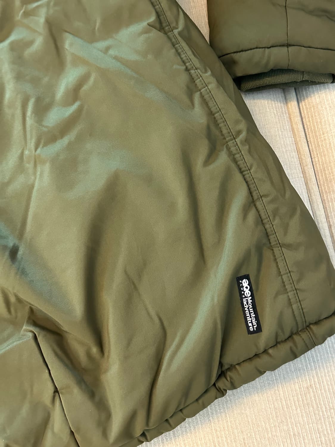 Mountain Adventure 카키 패딩 M 상품이미지9
