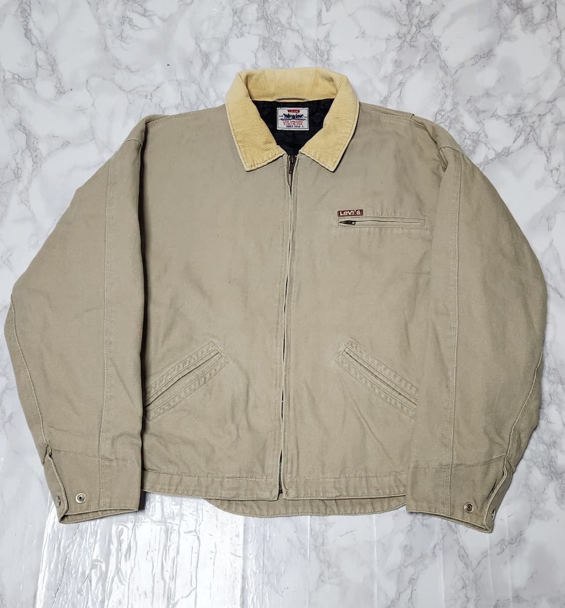 Levi's 90s 리바이스 코듀로이 카라 디트로이트 자켓 상품이미지1